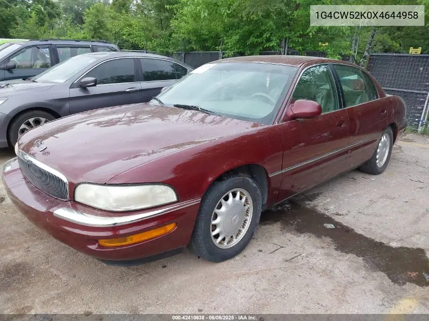 1999 Buick Park Avenue VIN: 1G4CW52K0X4644958 Lot: 42410638