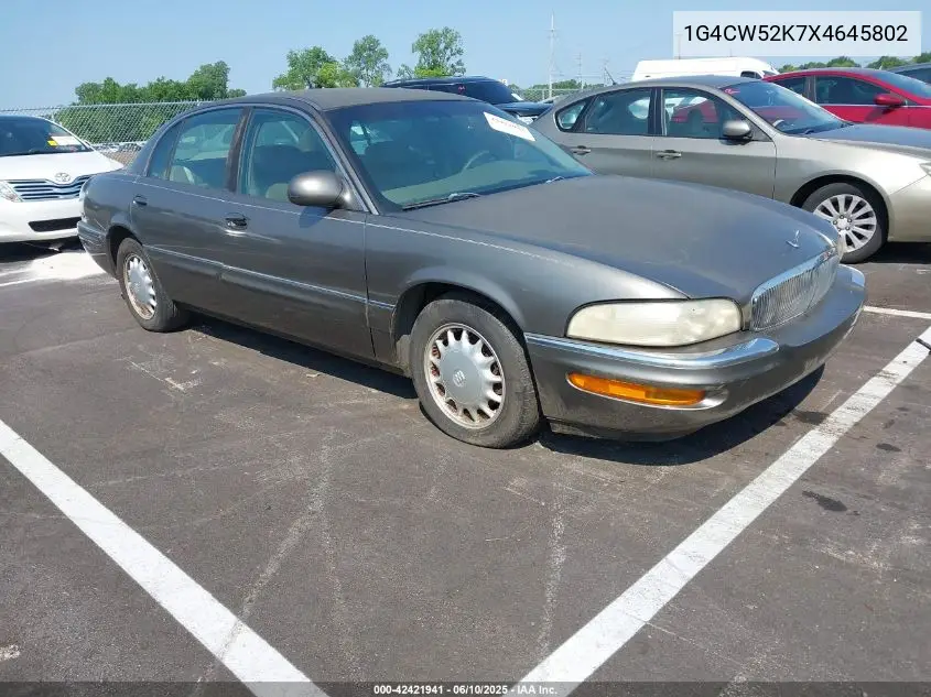 1999 Buick Park Avenue VIN: 1G4CW52K7X4645802 Lot: 42421941