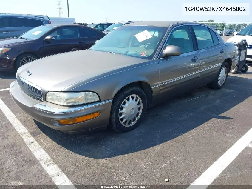 1999 Buick Park Avenue VIN: 1G4CW52K7X4645802 Lot: 42421941