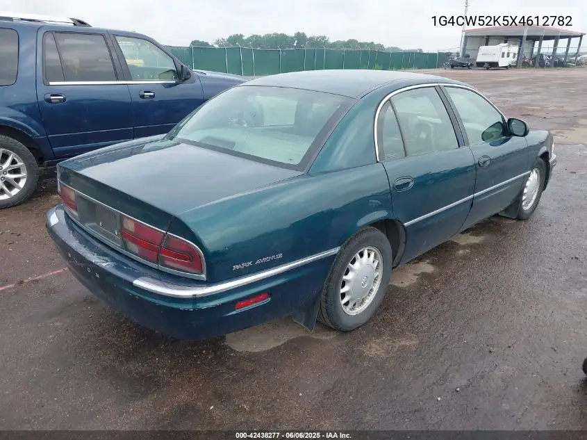 1999 Buick Park Avenue VIN: 1G4CW52K5X4612782 Lot: 42438277