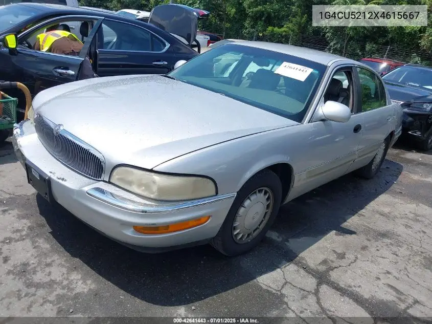 1999 Buick Park Avenue Ultra VIN: 1G4CU5212X4615667 Lot: 42641443
