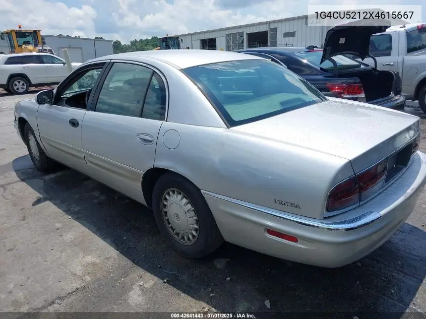 1999 Buick Park Avenue Ultra VIN: 1G4CU5212X4615667 Lot: 42641443