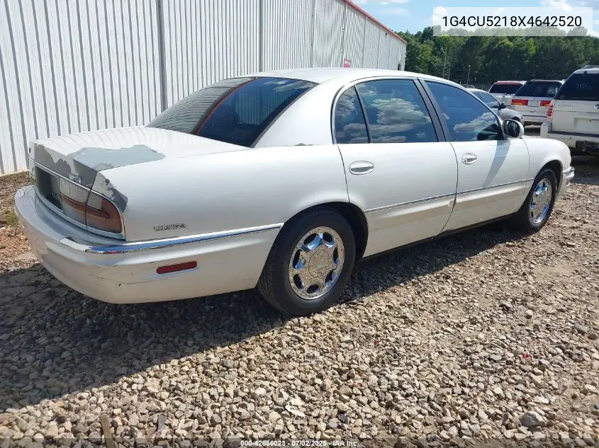 1999 Buick Park Avenue Ultra VIN: 1G4CU5218X4642520 Lot: 42656023