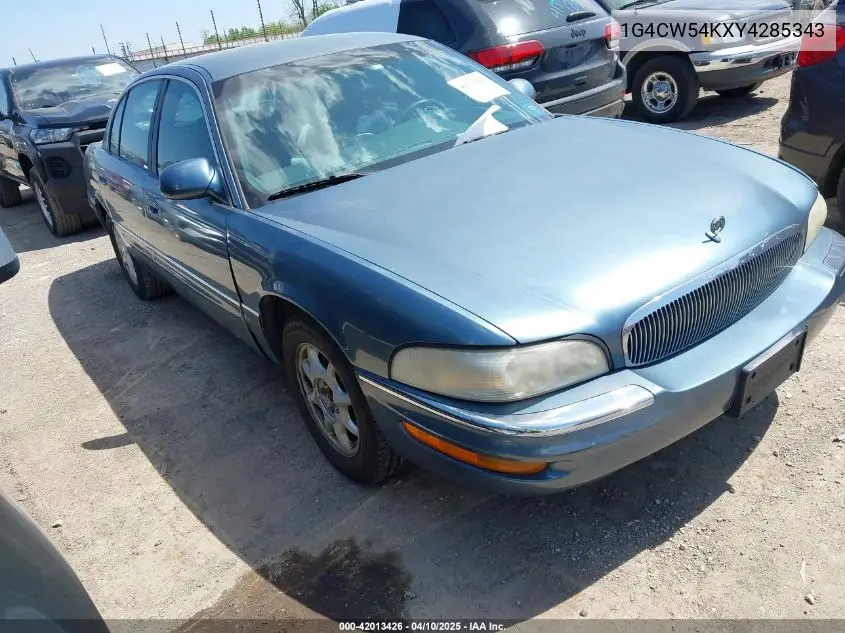 2000 Buick Park Avenue VIN: 1G4CW54KXY4285343 Lot: 42013426