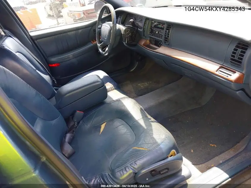 2000 Buick Park Avenue VIN: 1G4CW54KXY4285343 Lot: 42013426
