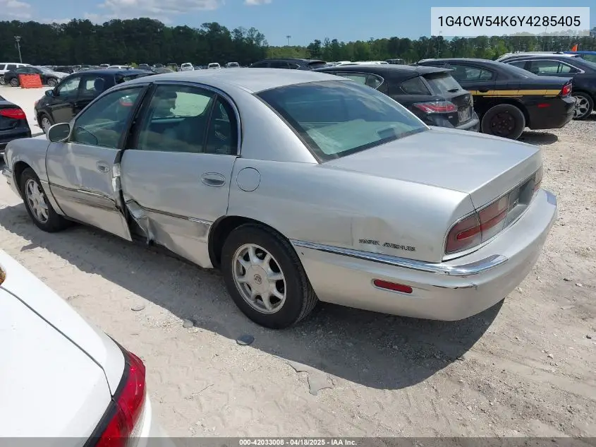 2000 Buick Park Avenue VIN: 1G4CW54K6Y4285405 Lot: 42033008