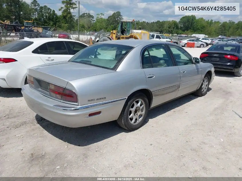 2000 Buick Park Avenue VIN: 1G4CW54K6Y4285405 Lot: 42033008