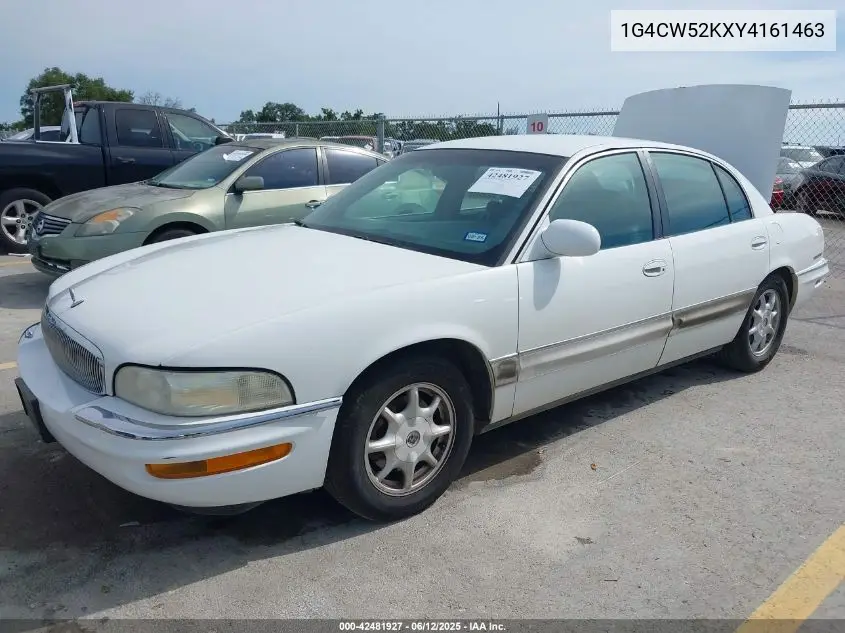 2000 Buick Park Avenue VIN: 1G4CW52KXY4161463 Lot: 42481927