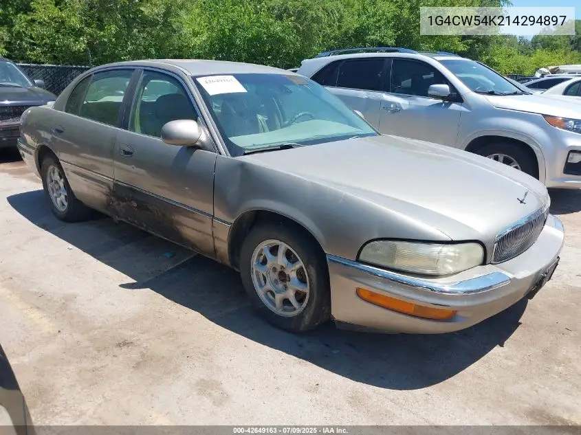 2001 Buick Park Avenue VIN: 1G4CW54K214294897 Lot: 42649163