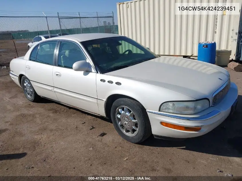 2002 Buick Park Avenue VIN: 1G4CW54K424239451 Lot: 41763215