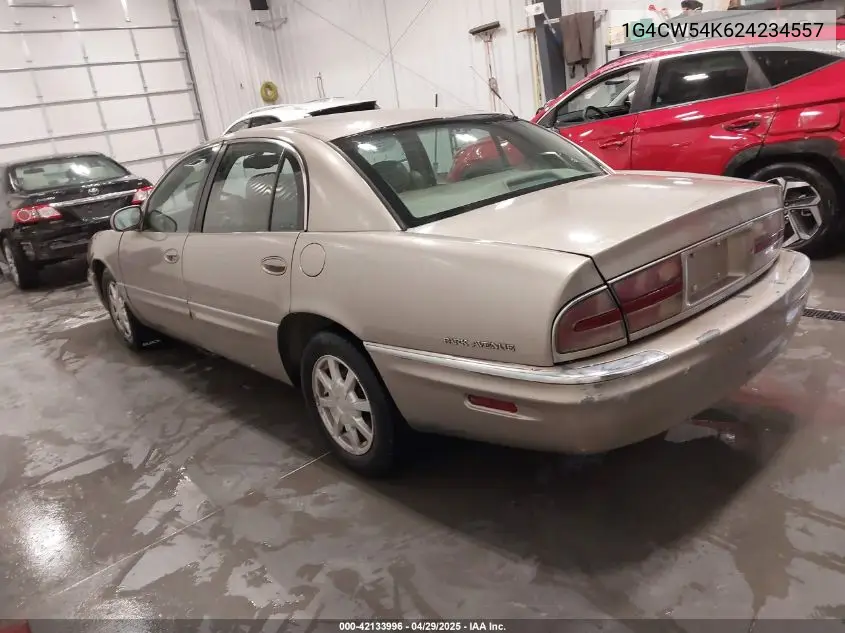 2002 Buick Park Avenue VIN: 1G4CW54K624234557 Lot: 42133996