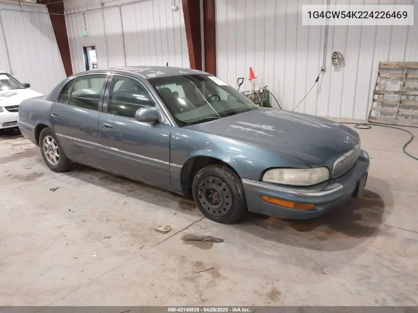 2002 Buick Park Avenue VIN: 1G4CW54K224226469 Lot: 42140539