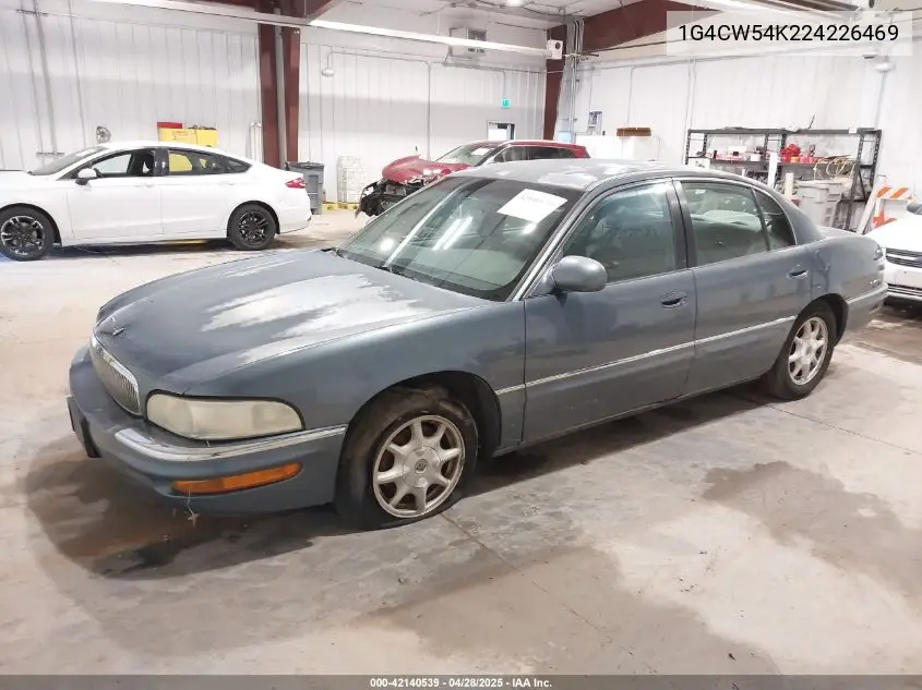 2002 Buick Park Avenue VIN: 1G4CW54K224226469 Lot: 42140539
