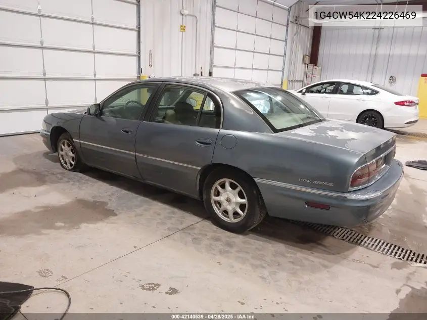 2002 Buick Park Avenue VIN: 1G4CW54K224226469 Lot: 42140539