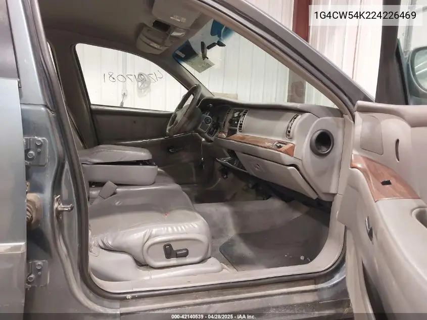 2002 Buick Park Avenue VIN: 1G4CW54K224226469 Lot: 42140539