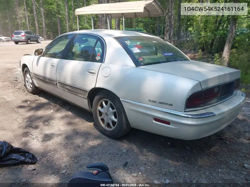 2002 Buick Park Avenue VIN: 1G4CW54K524161164 Lot: 42168784