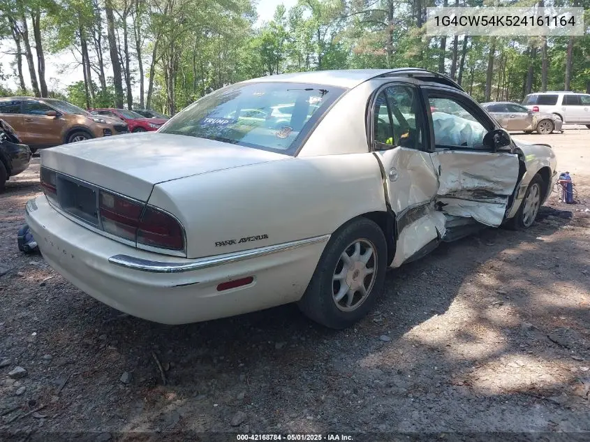 2002 Buick Park Avenue VIN: 1G4CW54K524161164 Lot: 42168784