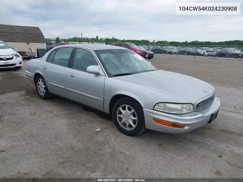 2002 Buick Park Avenue VIN: 1G4CW54K024230908 Lot: 42217417