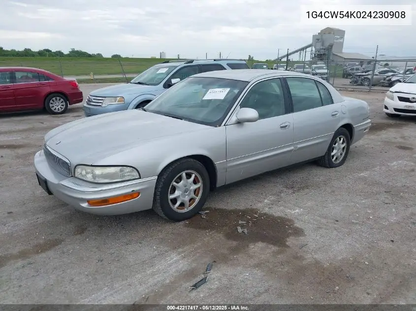 2002 Buick Park Avenue VIN: 1G4CW54K024230908 Lot: 42217417