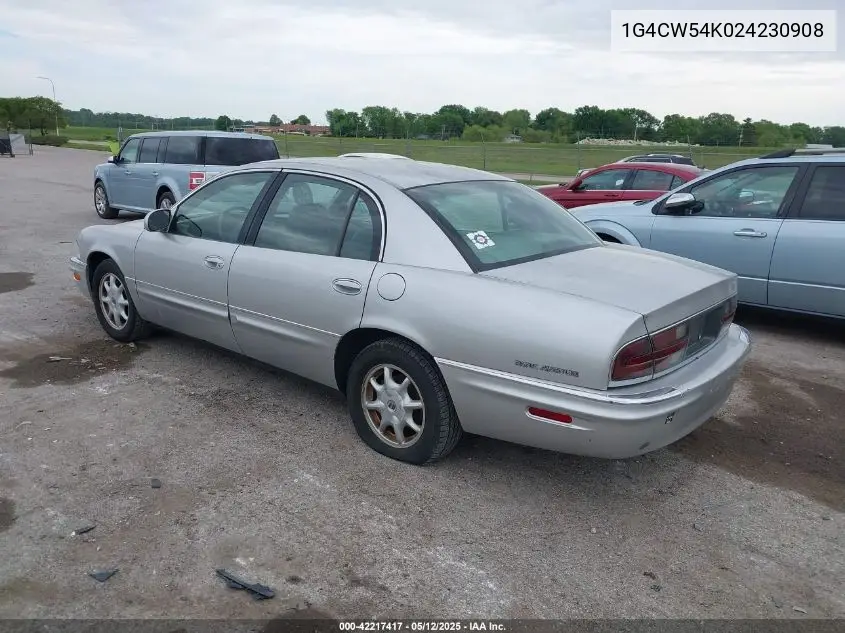 2002 Buick Park Avenue VIN: 1G4CW54K024230908 Lot: 42217417
