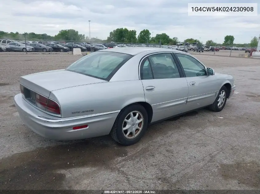 2002 Buick Park Avenue VIN: 1G4CW54K024230908 Lot: 42217417