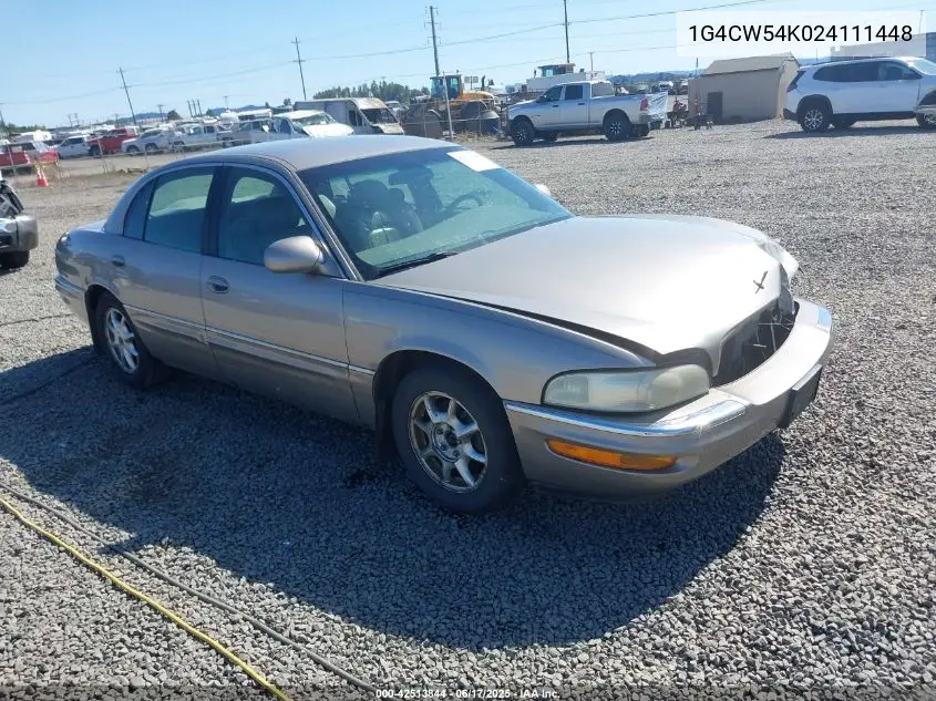 2002 Buick Park Avenue VIN: 1G4CW54K024111448 Lot: 42513844