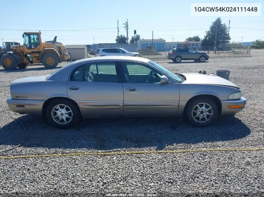 2002 Buick Park Avenue VIN: 1G4CW54K024111448 Lot: 42513844