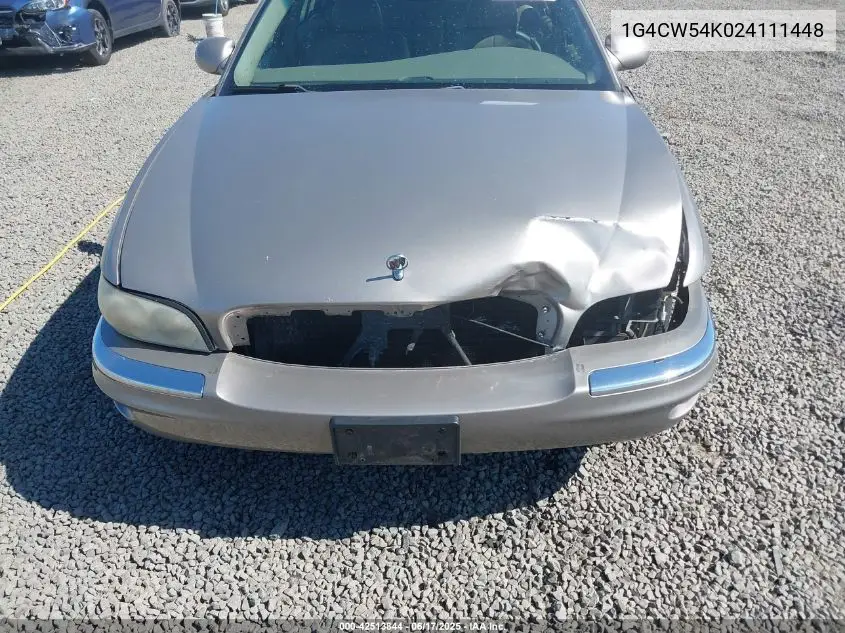 2002 Buick Park Avenue VIN: 1G4CW54K024111448 Lot: 42513844
