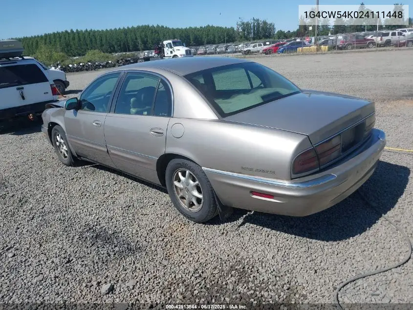 2002 Buick Park Avenue VIN: 1G4CW54K024111448 Lot: 42513844