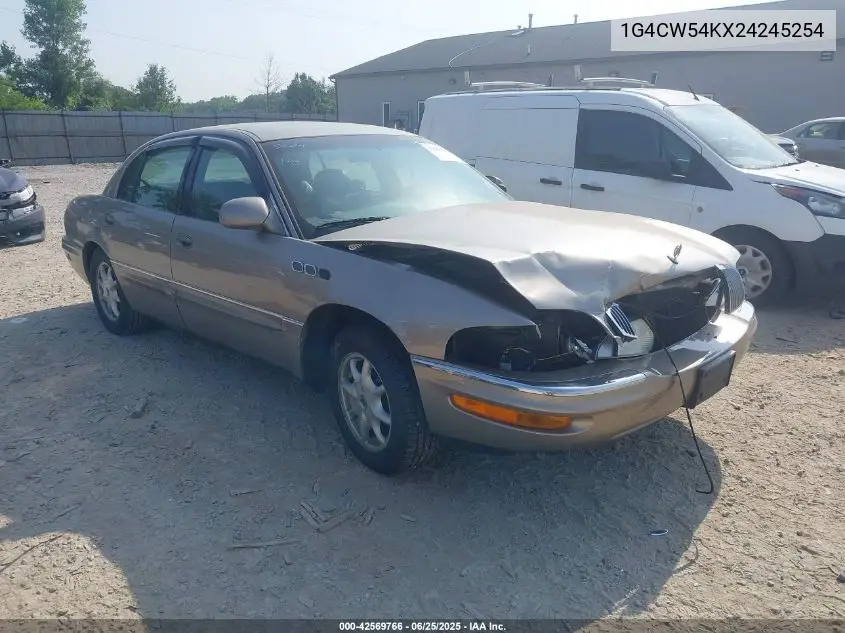 2002 Buick Park Avenue VIN: 1G4CW54KX24245254 Lot: 42569766