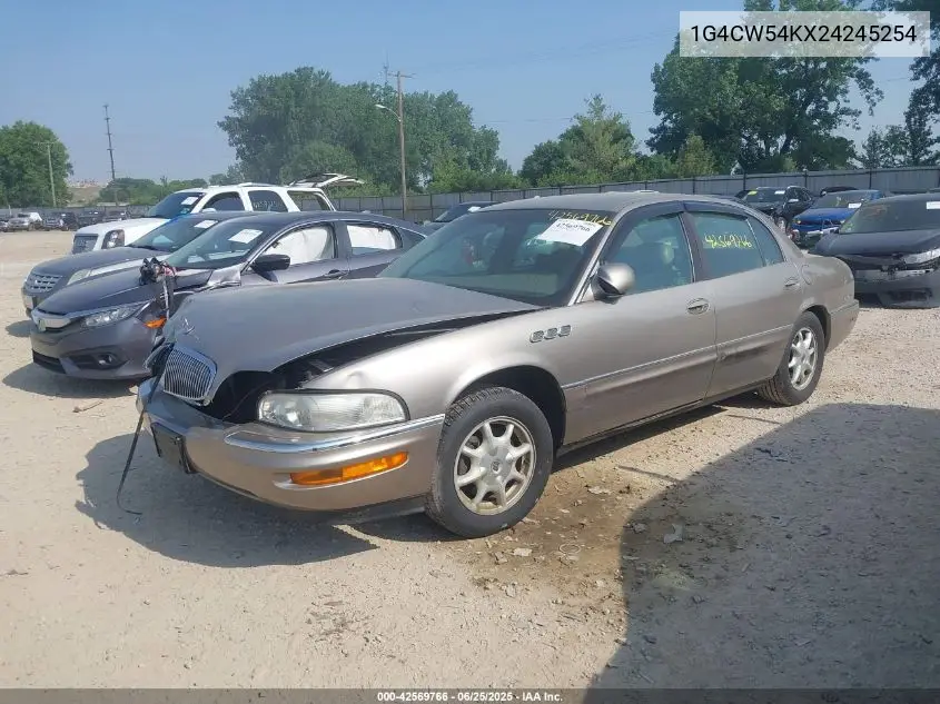 2002 Buick Park Avenue VIN: 1G4CW54KX24245254 Lot: 42569766