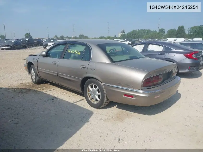2002 Buick Park Avenue VIN: 1G4CW54KX24245254 Lot: 42569766