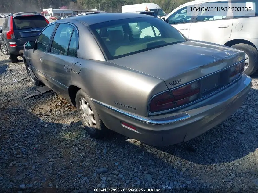 2003 Buick Park Avenue VIN: 1G4CW54K934203336 Lot: 41817998