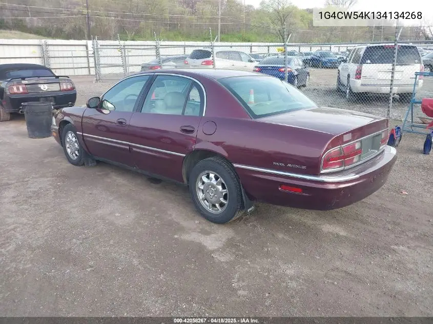 2003 Buick Park Avenue VIN: 1G4CW54K134134268 Lot: 42058267