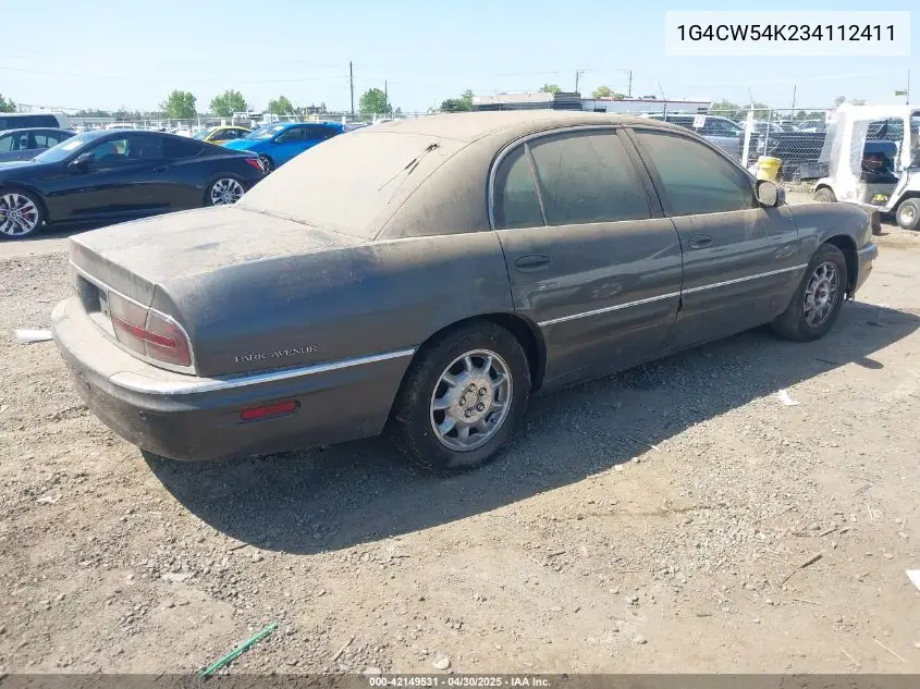 2003 Buick Park Avenue VIN: 1G4CW54K234112411 Lot: 42149531