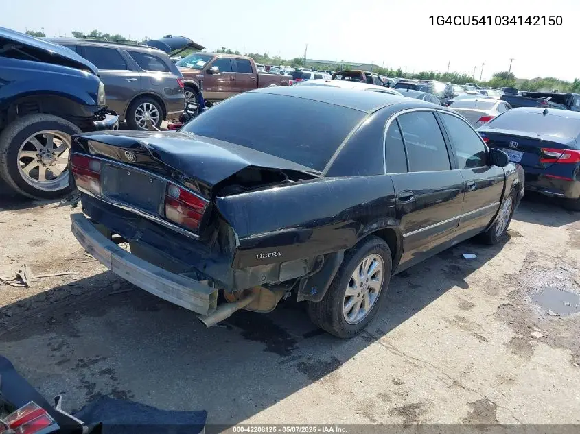 2003 Buick Park Avenue Ultra VIN: 1G4CU541034142150 Lot: 42208125