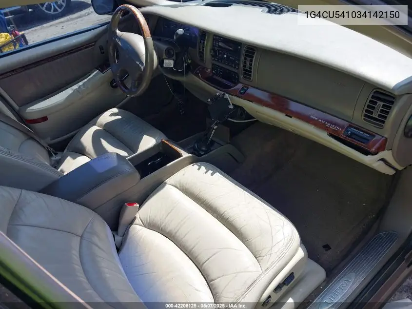 2003 Buick Park Avenue Ultra VIN: 1G4CU541034142150 Lot: 42208125