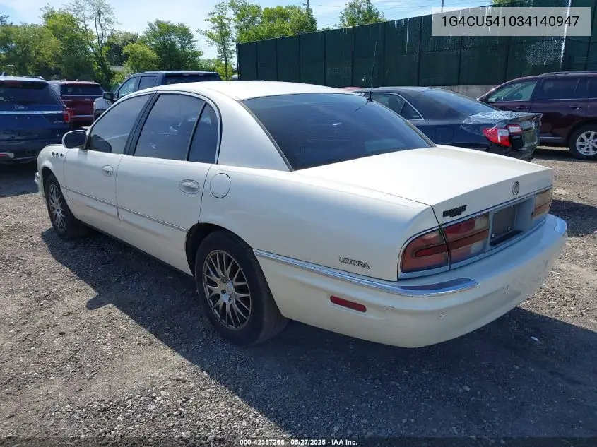 2003 Buick Park Avenue Ultra VIN: 1G4CU541034140947 Lot: 42357266
