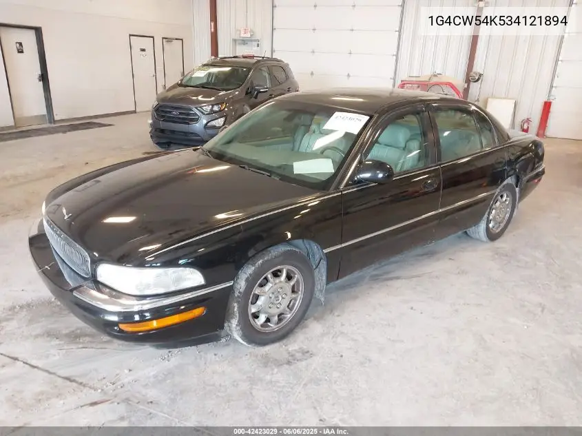 2003 Buick Park Avenue VIN: 1G4CW54K534121894 Lot: 42423029