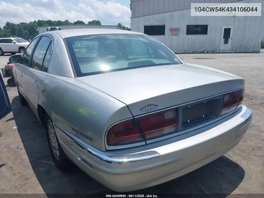 2003 Buick Park Avenue VIN: 1G4CW54K434106044 Lot: 42459955