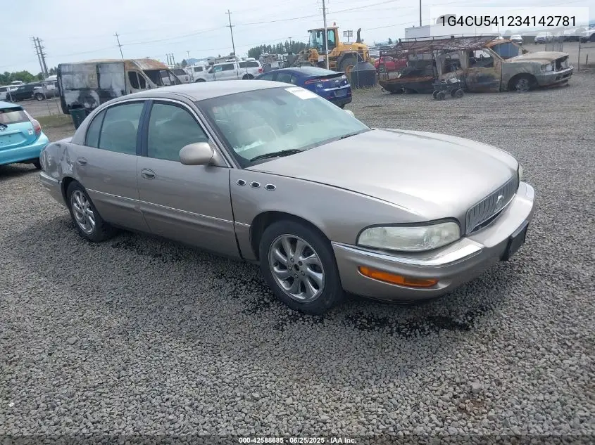 2003 Buick Park Avenue Ultra VIN: 1G4CU541234142781 Lot: 42588685