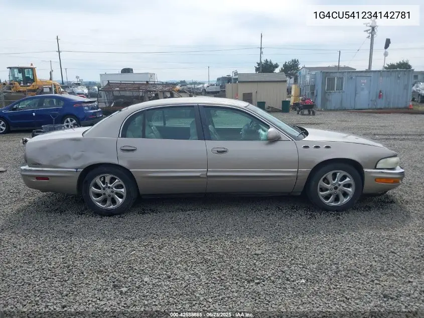 2003 Buick Park Avenue Ultra VIN: 1G4CU541234142781 Lot: 42588685
