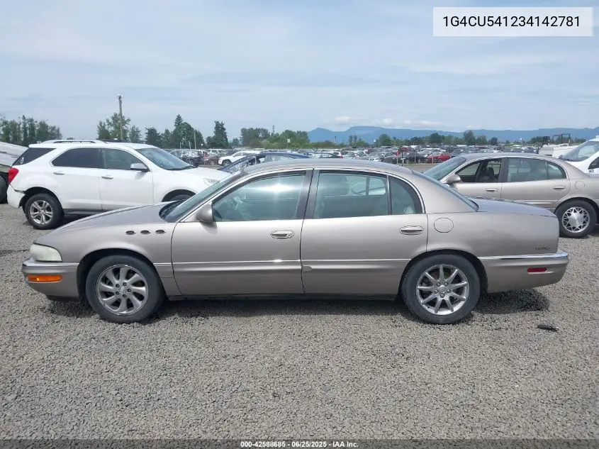 2003 Buick Park Avenue Ultra VIN: 1G4CU541234142781 Lot: 42588685