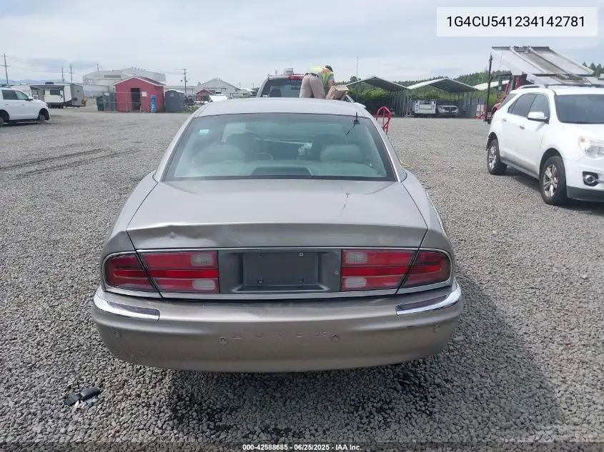 2003 Buick Park Avenue Ultra VIN: 1G4CU541234142781 Lot: 42588685