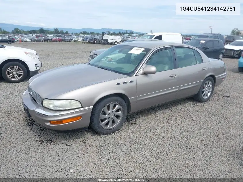 2003 Buick Park Avenue Ultra VIN: 1G4CU541234142781 Lot: 42588685