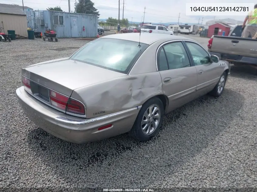 2003 Buick Park Avenue Ultra VIN: 1G4CU541234142781 Lot: 42588685