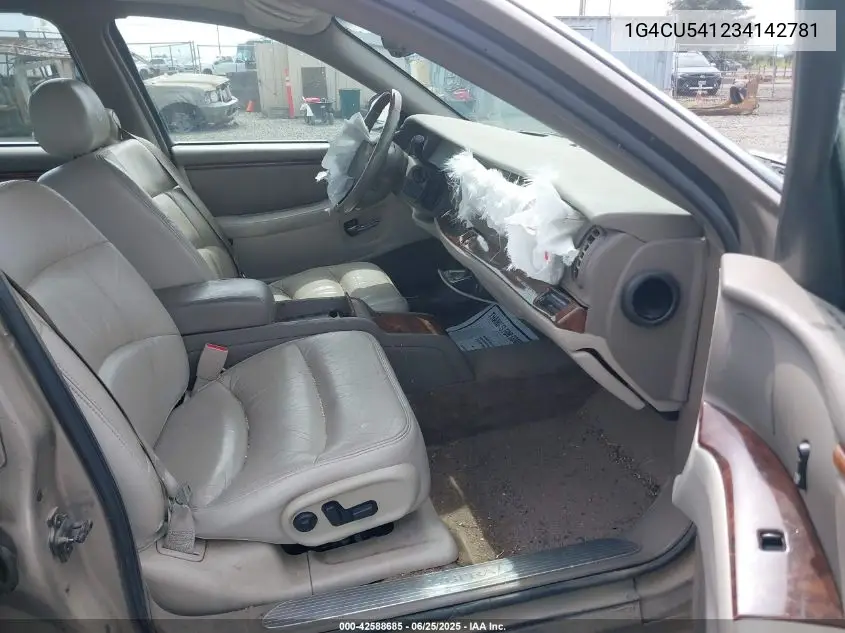 2003 Buick Park Avenue Ultra VIN: 1G4CU541234142781 Lot: 42588685
