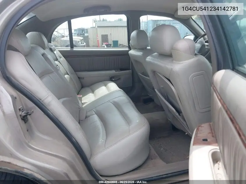 2003 Buick Park Avenue Ultra VIN: 1G4CU541234142781 Lot: 42588685