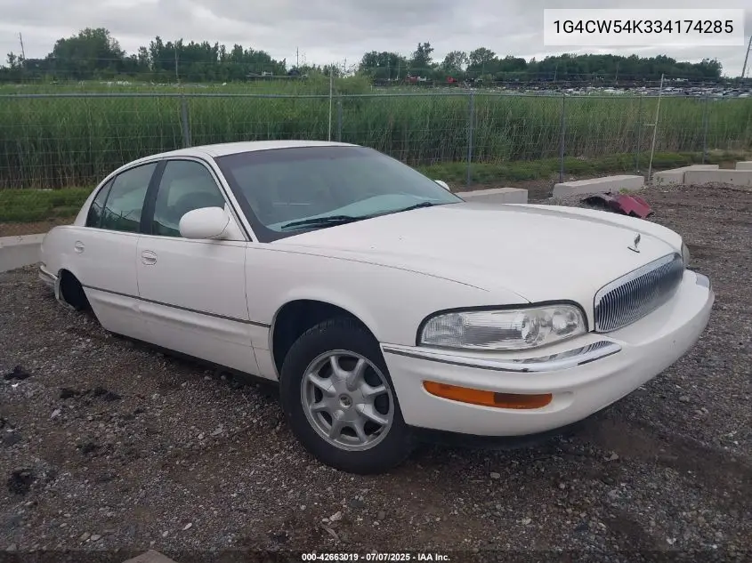 2003 Buick Park Avenue VIN: 1G4CW54K334174285 Lot: 42663019
