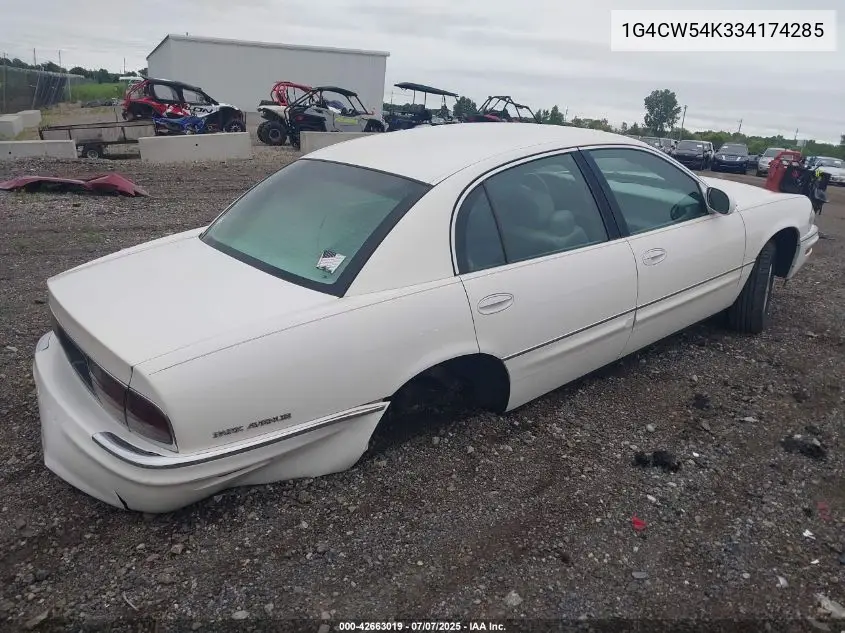 2003 Buick Park Avenue VIN: 1G4CW54K334174285 Lot: 42663019